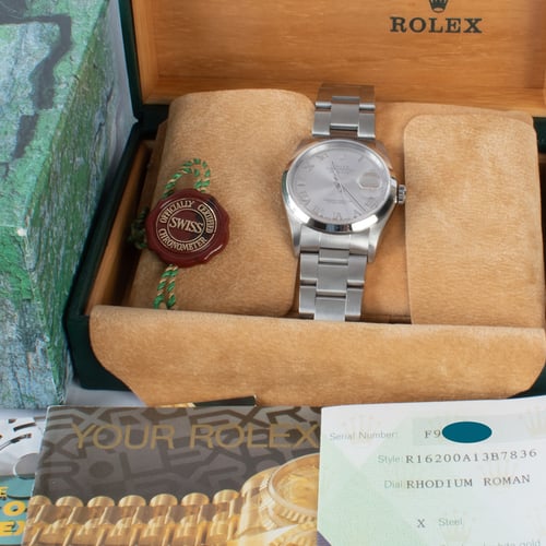View in Box of Datejust 36