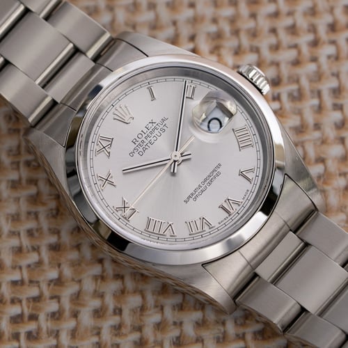 Stylied photo of  of Datejust 36