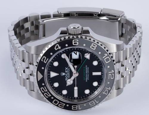 Front View of GMT-Master II 'Bruce Wayne'