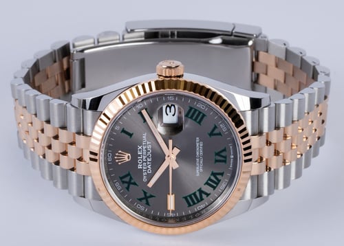 Front View of Datejust 36 'Wimbledon'