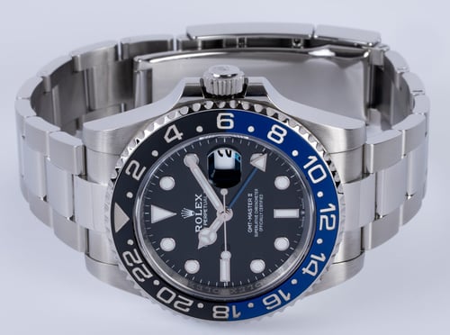 Front View of GMT-Master II 'Batman'