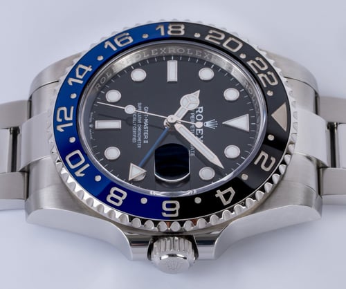 Crown Side Shot of GMT-Master II 'Batman'