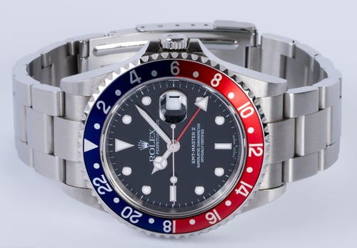 Front View of GMT-Master II 'Pepsi'