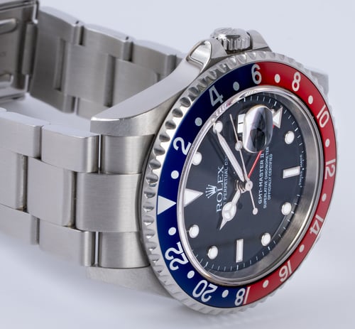 Dial Shot of GMT-Master II 'Pepsi'
