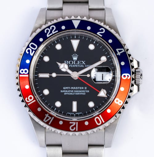 Front Shot  of GMT-Master II 'Pepsi'