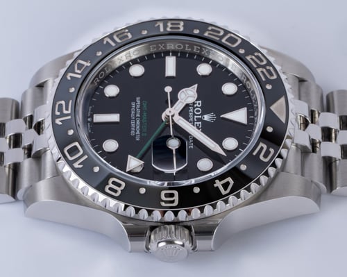 Crown Side Shot of GMT-Master II 'Bruce Wayne'