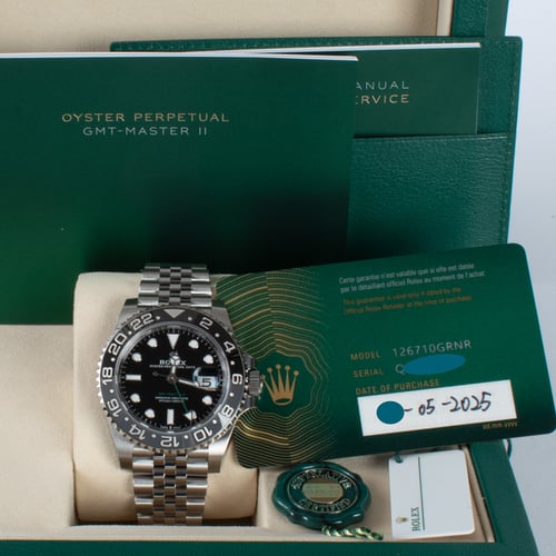 View in Box of GMT-Master II 'Bruce Wayne'