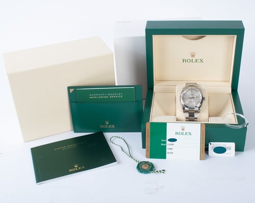 Box / Paper shot of Datejust 36