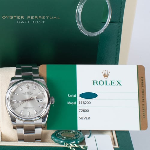 View in Box of Datejust 36