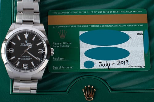 Paper shot of Explorer 39MM 'Full Lume'
