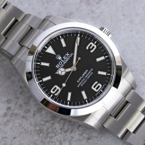 Stylied photo of  of Explorer 39MM 'Full Lume'