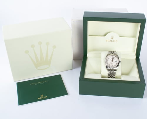 Box / Paper shot of Datejust 36