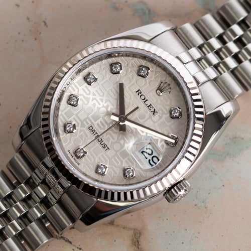 Stylied photo of  of Datejust 36