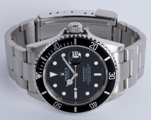 Front View of Submariner Date
