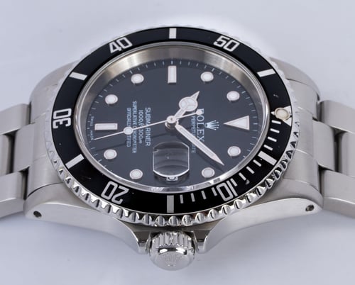 Crown Side Shot of Submariner Date