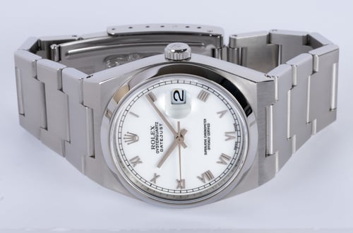 Front View of Datejust OysterQuartz