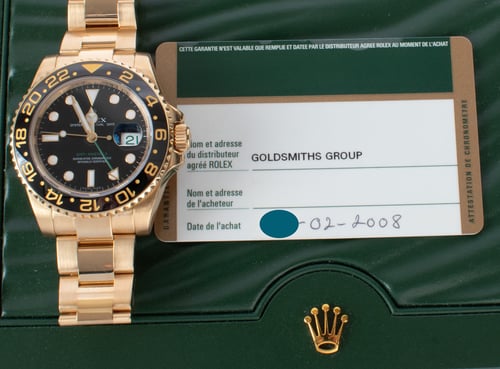 Paper shot of GMT-Master II