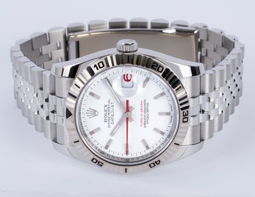 Front View of Datejust Turn-O-Graph 'Thunderbird'