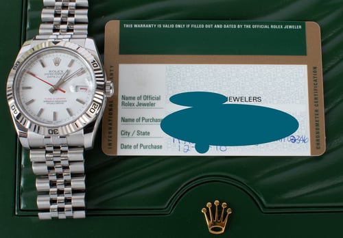 Paper shot of Datejust Turn-O-Graph 'Thunderbird'