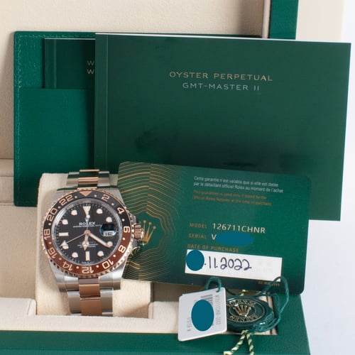 View in Box of GMT-Master II 'Root Beer'