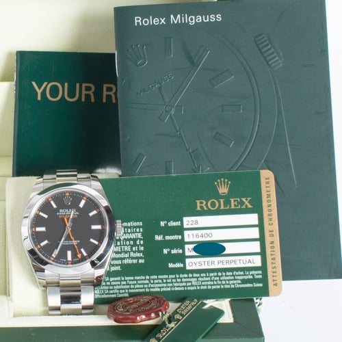 View in Box of Milgauss