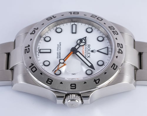 Crown Side Shot of Explorer II 'Polar'