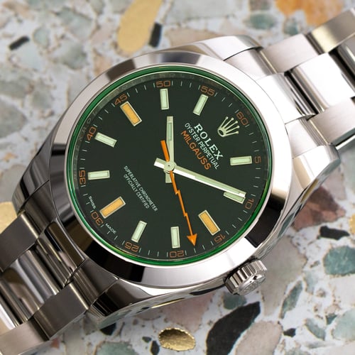 Stylied photo of  of Milgauss