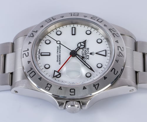 Crown Side Shot of Explorer II