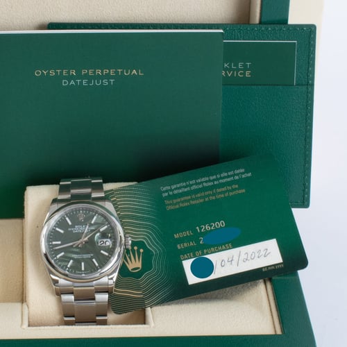 View in Box of Datejust 36