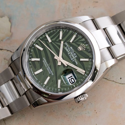 Stylied photo of  of Datejust 36
