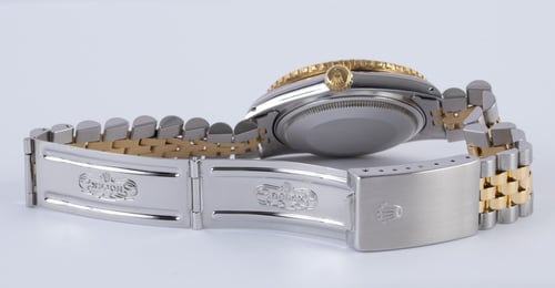 Open Clasp Shot of Datejust Turn-O-Graph 'Thunderbird'