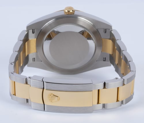 Rear / Band View of Datejust 41 'Wimbledon'