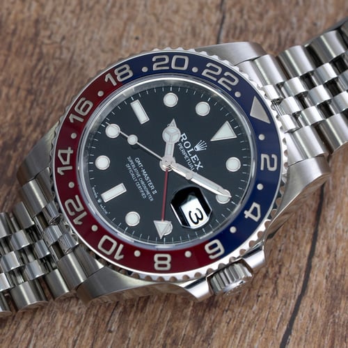 Stylied photo of  of GMT-Master II 'Pepsi'