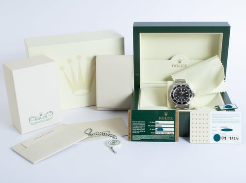Box / Paper shot of Submariner '4 Liner'