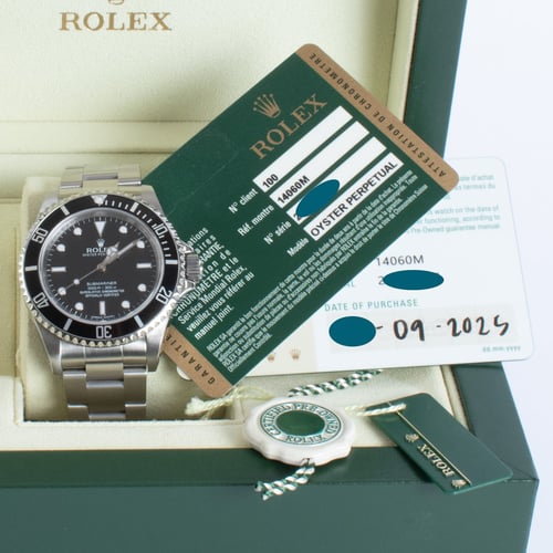View in Box of Submariner '4 Liner'