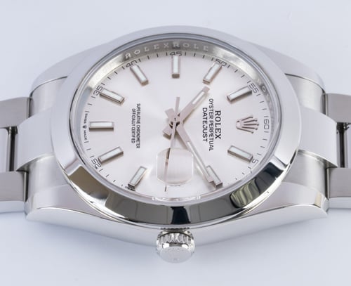 Crown Side Shot of Datejust 41