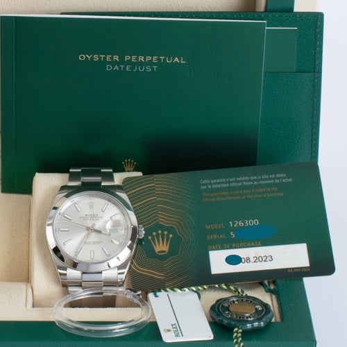 View in Box of Datejust 41
