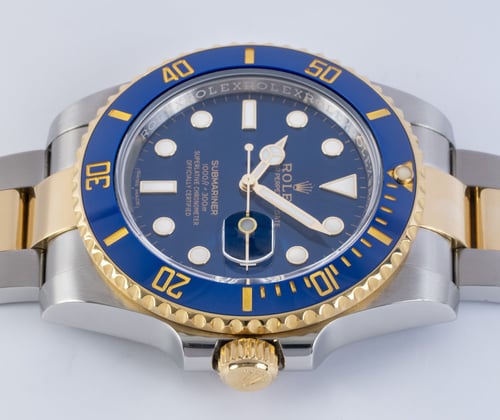 Crown Side Shot of Submariner Date