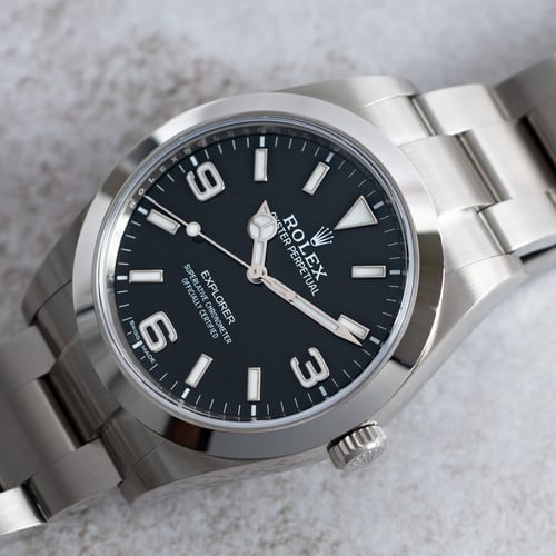 Stylied photo of  of Explorer 39MM 'Full Lume'