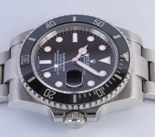 Crown Side Shot of Submariner Date