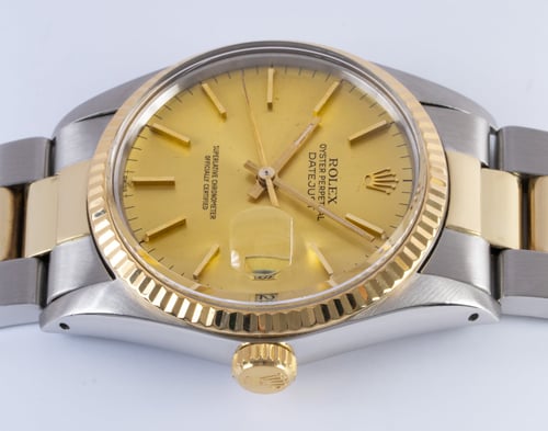 Crown Side Shot of Datejust
