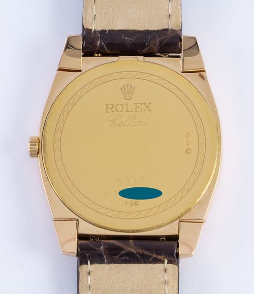 Caseback of Cellini Cestello
