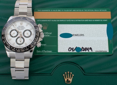 Paper shot of Daytona Cosmograph
