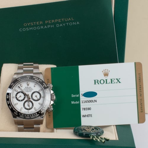 View in Box of Daytona Cosmograph