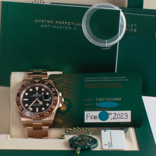 View in Box of GMT-Master II 'Root Beer'