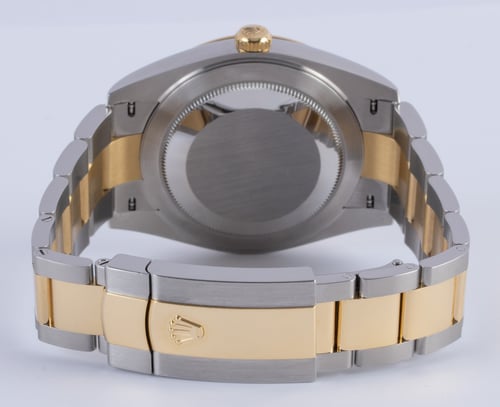 Rear / Band View of Datejust 41 'Wimbledon'