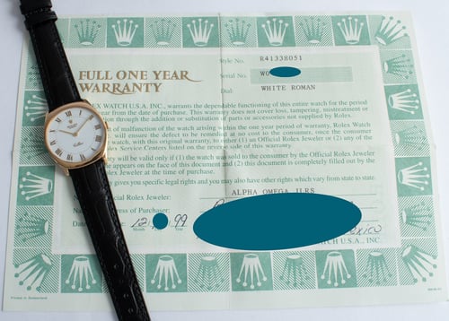 Paper shot of Cellini Danaos 33mm