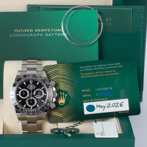 View in Box of Daytona Cosmograph