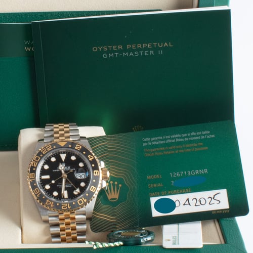 View in Box of GMT-Master II 'Zombie'
