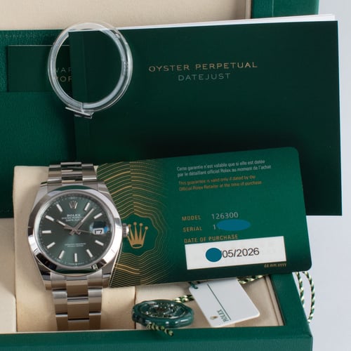 View in Box of Datejust 41